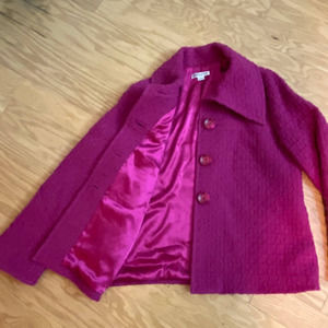 Pendleton Waffle Weave Wool Jacket sz 14